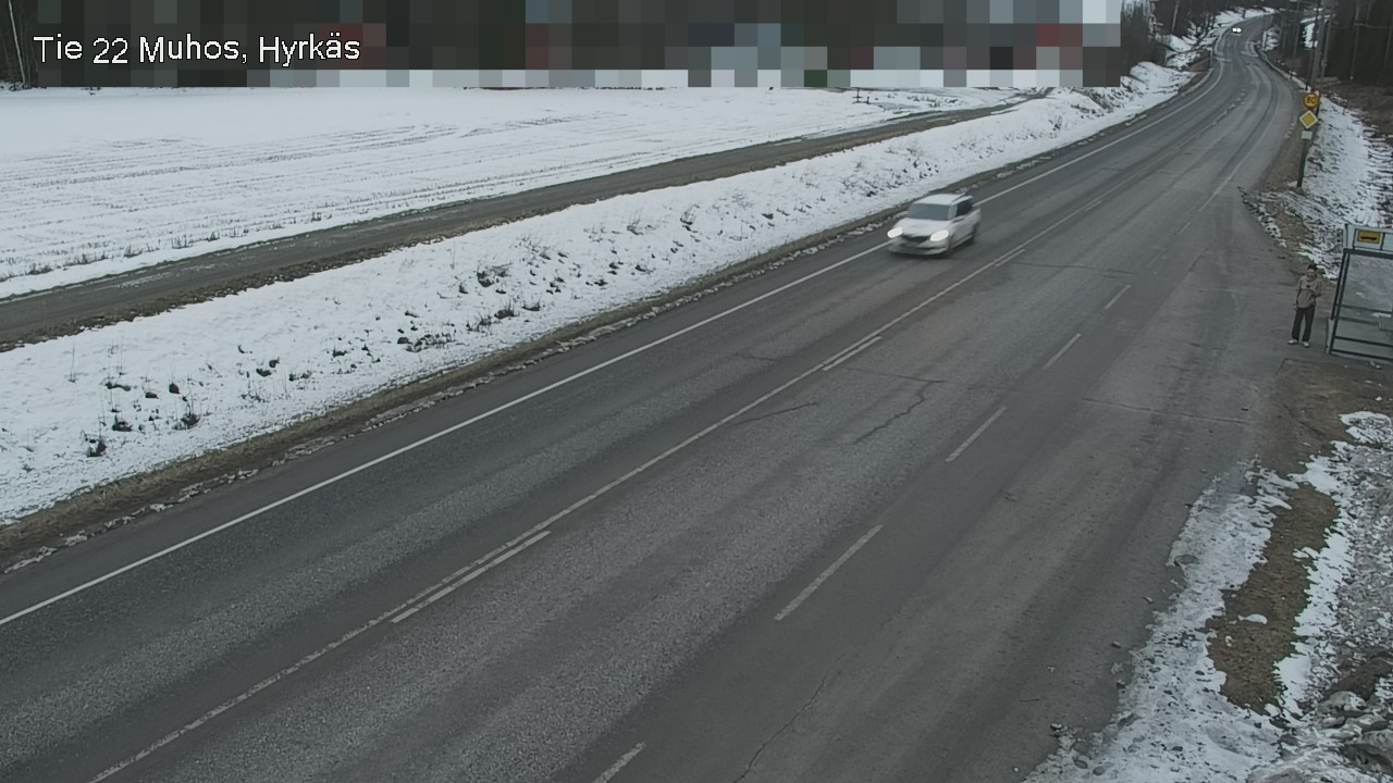 Kelikamerat Kuva Tie 22 Muhos, Hyrkäs, Muhos, Pohjois-Pohjanmaa