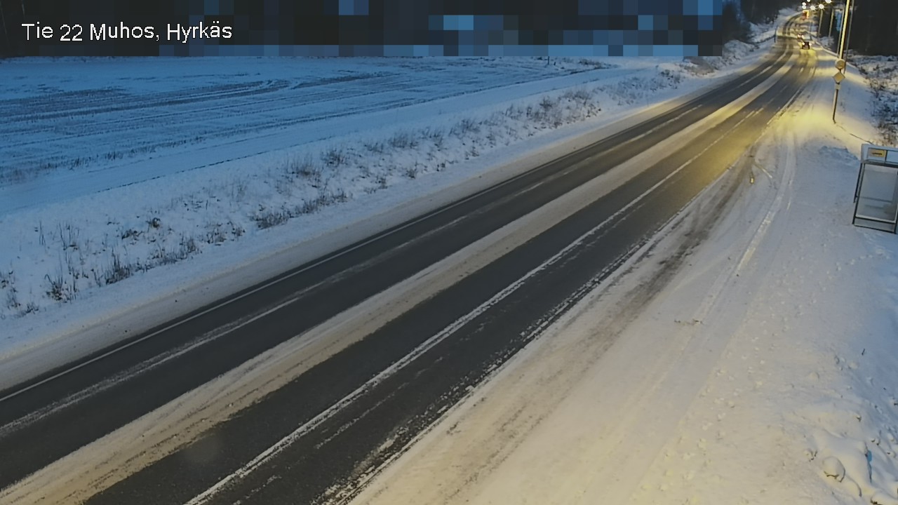 Kelikamerat Kuva Tie 22 Muhos, Hyrkäs, Muhos, Pohjois-Pohjanmaa