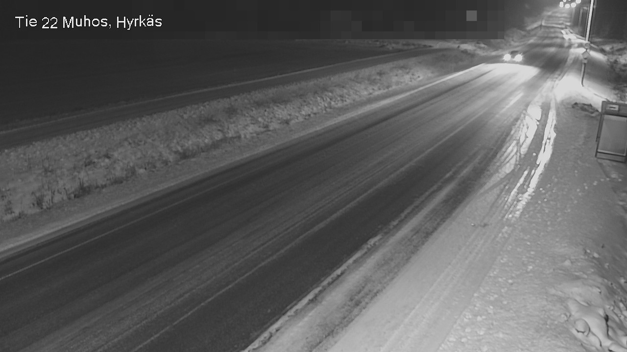 Kelikamerat Kuva Tie 22 Muhos, Hyrkäs, Muhos, Pohjois-Pohjanmaa