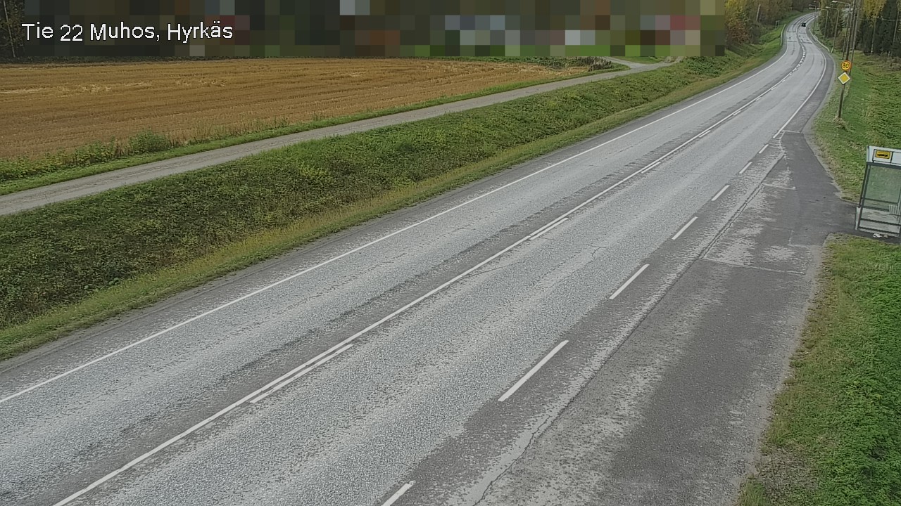 Kelikamerat Kuva Tie 22 Muhos, Hyrkäs, Muhos, Pohjois-Pohjanmaa