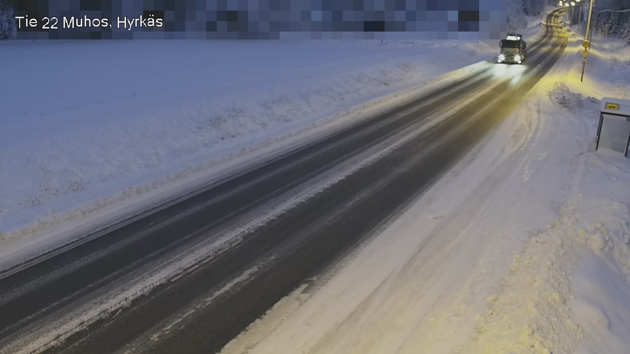 Kelikamerat Kuva Tie 22 Muhos, Hyrkäs, Muhos, Pohjois-Pohjanmaa