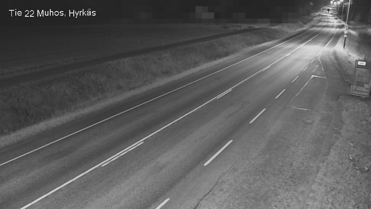 Kelikamerat Kuva Tie 22 Muhos, Hyrkäs, Muhos, Pohjois-Pohjanmaa