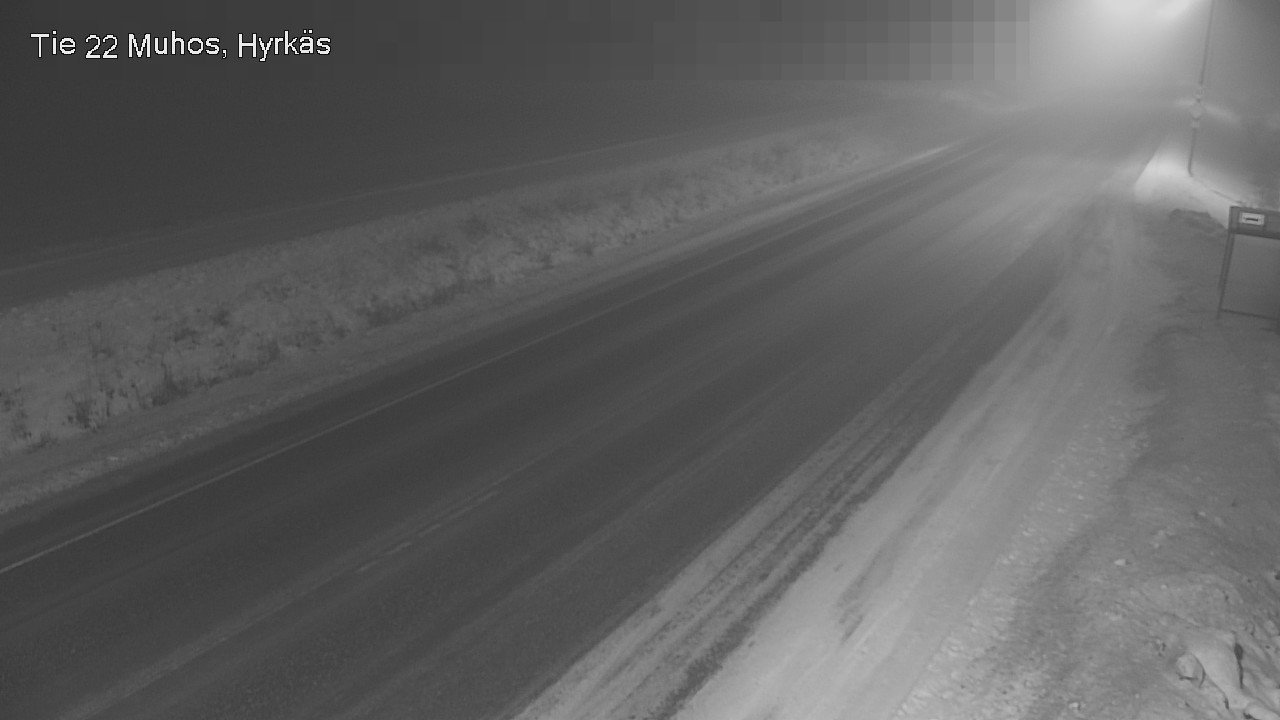 Kelikamerat Kuva Tie 22 Muhos, Hyrkäs, Muhos, Pohjois-Pohjanmaa