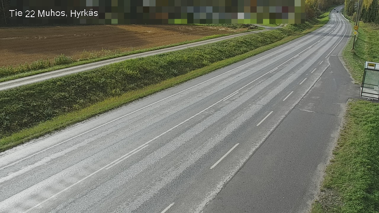 Kelikamerat Kuva Tie 22 Muhos, Hyrkäs, Muhos, Pohjois-Pohjanmaa