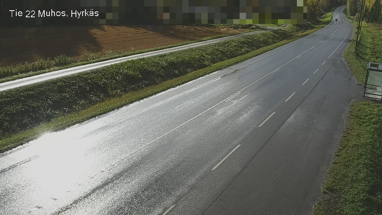 Kelikamerat Kuva Tie 22 Muhos, Hyrkäs, Muhos, Pohjois-Pohjanmaa