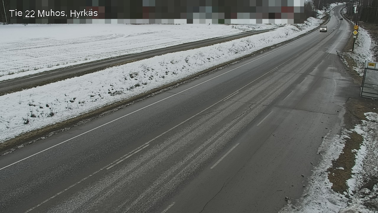 Kelikamerat Kuva Tie 22 Muhos, Hyrkäs, Muhos, Pohjois-Pohjanmaa