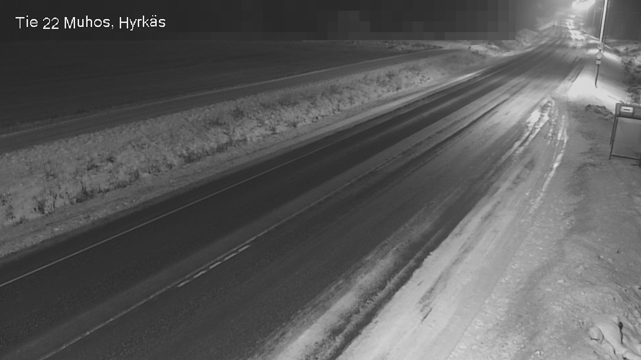 Kelikamerat Kuva Tie 22 Muhos, Hyrkäs, Muhos, Pohjois-Pohjanmaa