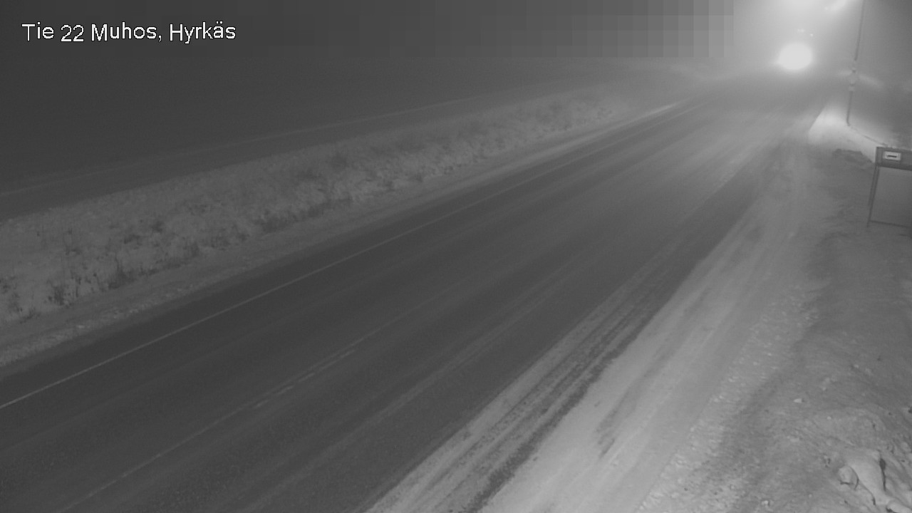 Kelikamerat Kuva Tie 22 Muhos, Hyrkäs, Muhos, Pohjois-Pohjanmaa