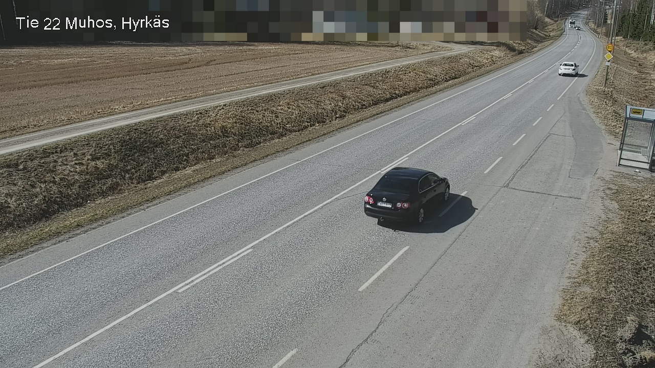 Kelikamerat Kuva Tie 22 Muhos, Hyrkäs, Muhos, Pohjois-Pohjanmaa