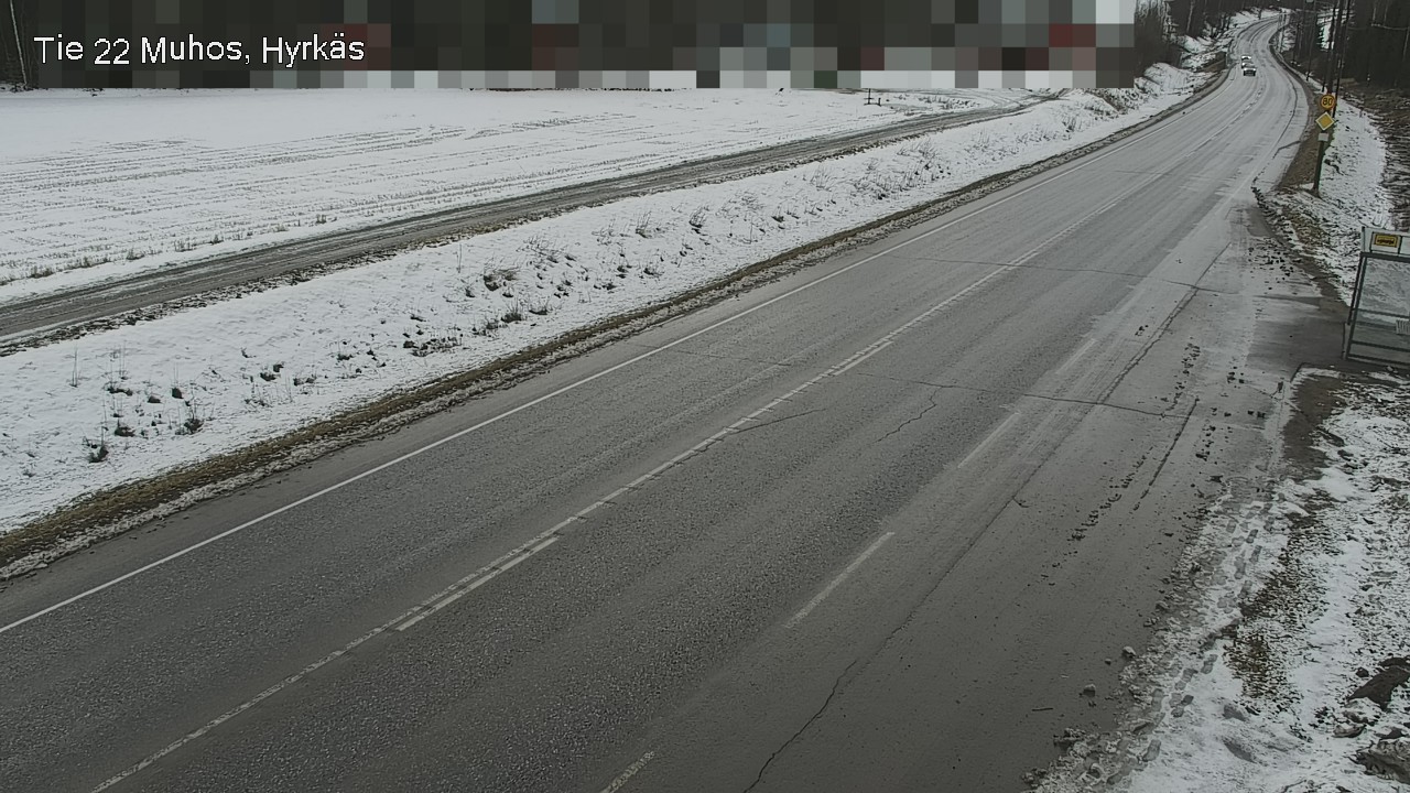 Kelikamerat Kuva Tie 22 Muhos, Hyrkäs, Muhos, Pohjois-Pohjanmaa