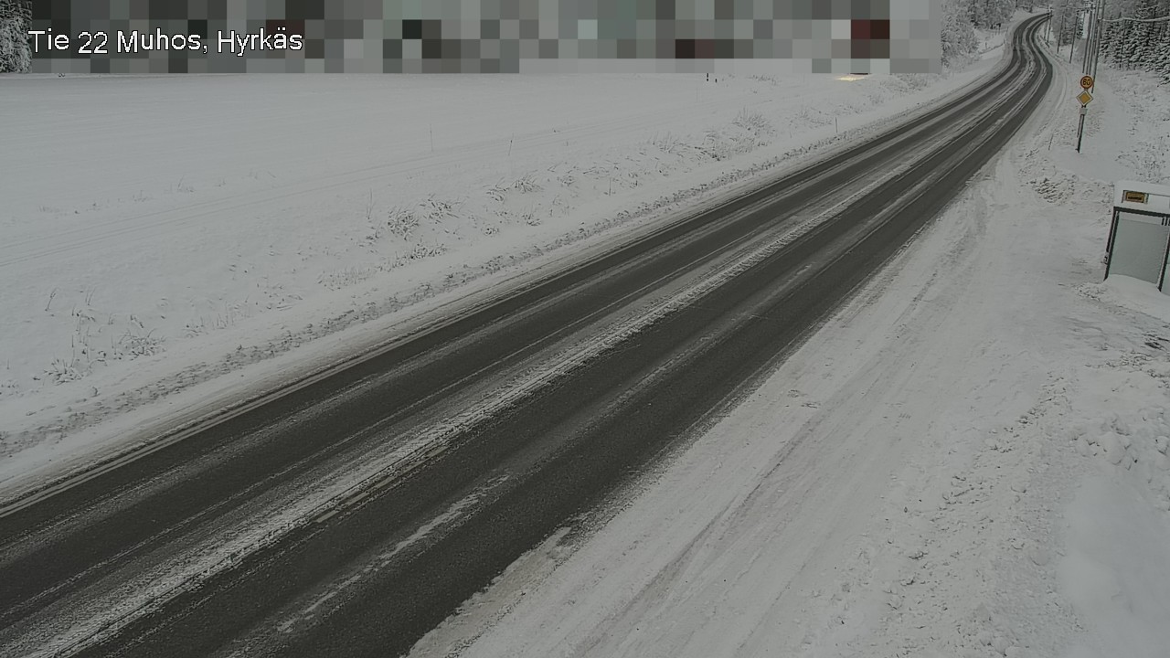 Kelikamerat Kuva Tie 22 Muhos, Hyrkäs, Muhos, Pohjois-Pohjanmaa