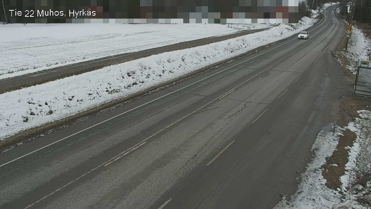 Kelikamerat Kuva Tie 22 Muhos, Hyrkäs, Muhos, Pohjois-Pohjanmaa