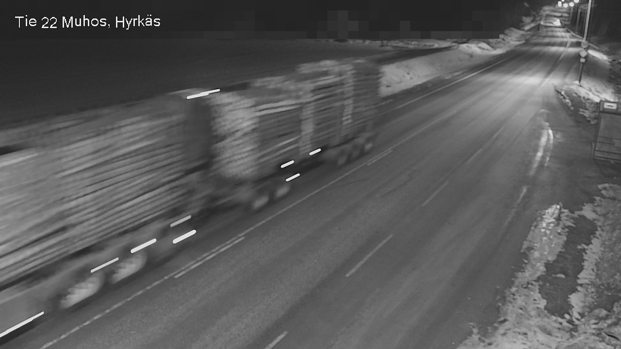 Kelikamerat Kuva Tie 22 Muhos, Hyrkäs, Muhos, Pohjois-Pohjanmaa