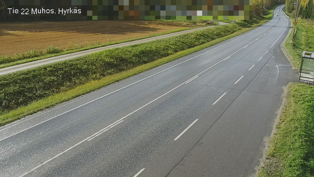 Kelikamerat Kuva Tie 22 Muhos, Hyrkäs, Muhos, Pohjois-Pohjanmaa