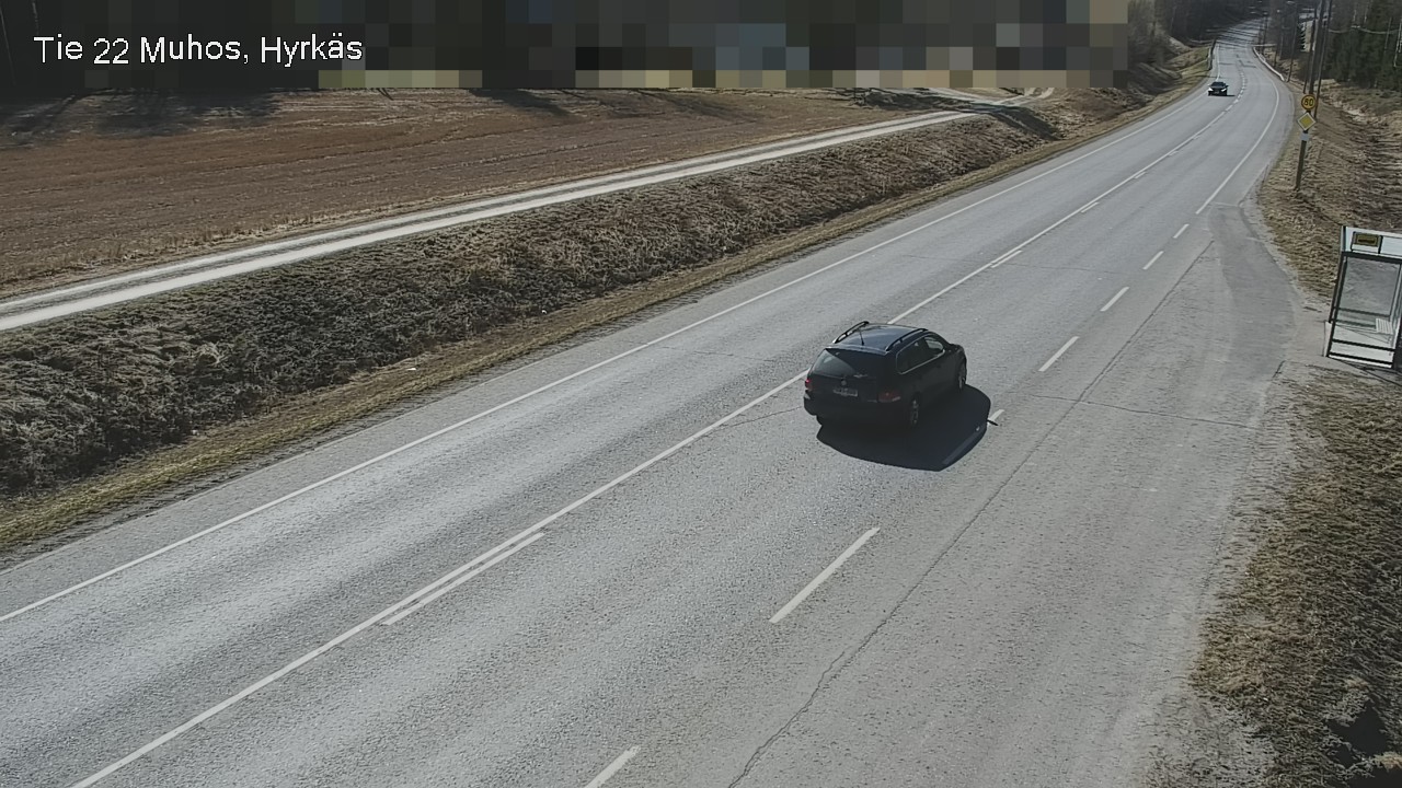 Kelikamerat Kuva Tie 22 Muhos, Hyrkäs, Muhos, Pohjois-Pohjanmaa