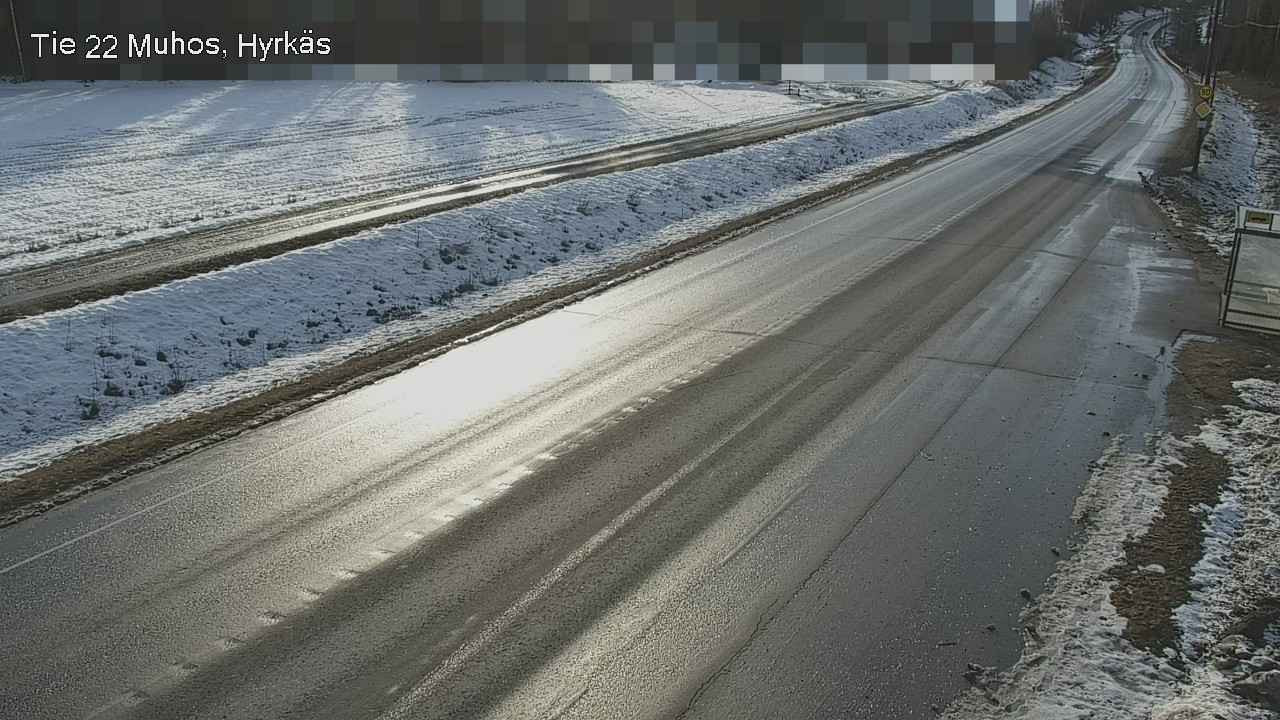 Kelikamerat Kuva Tie 22 Muhos, Hyrkäs, Muhos, Pohjois-Pohjanmaa