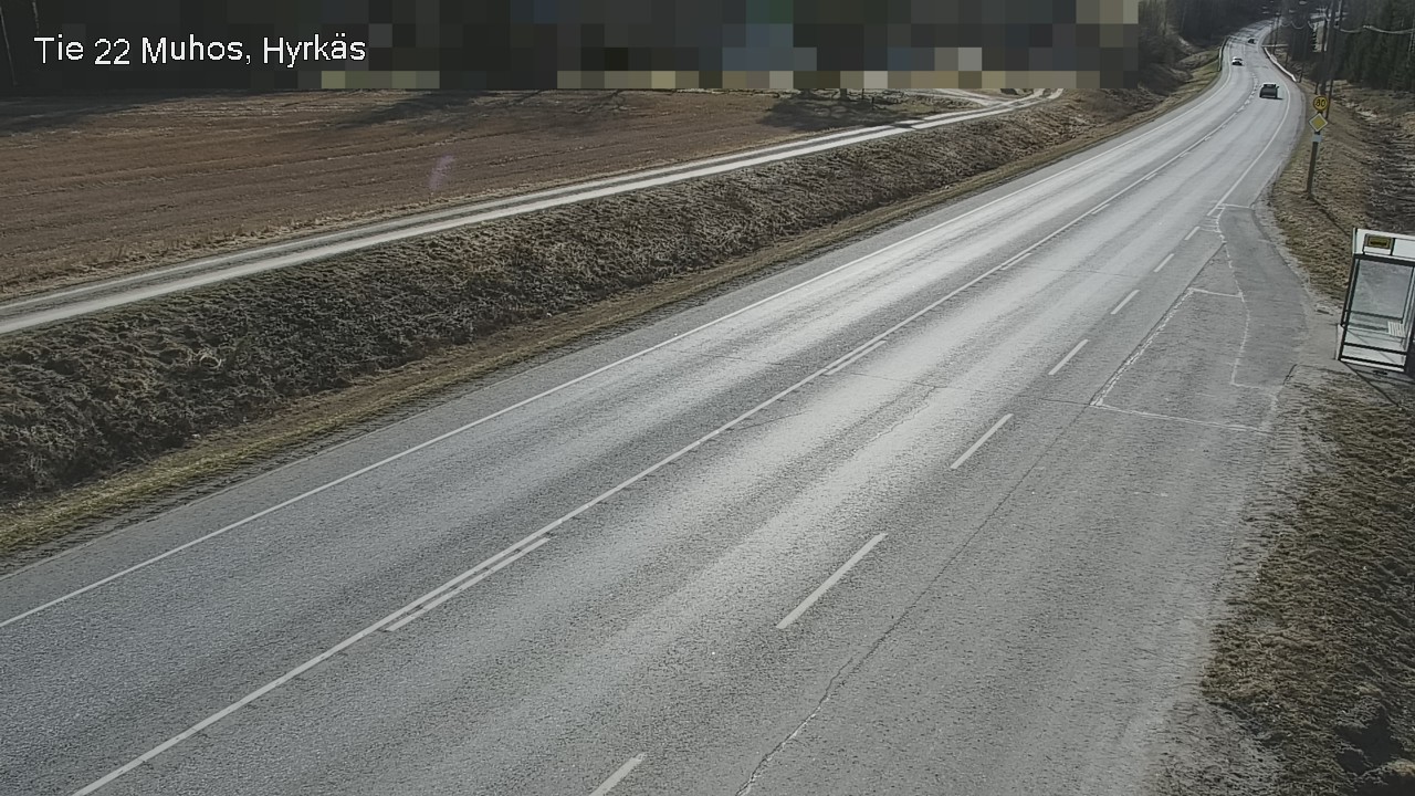 Kelikamerat Kuva Tie 22 Muhos, Hyrkäs, Muhos, Pohjois-Pohjanmaa