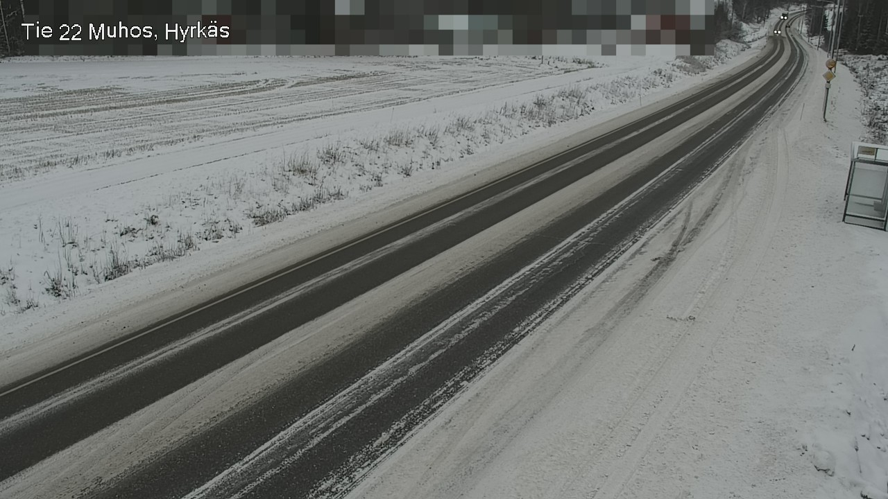 Kelikamerat Kuva Tie 22 Muhos, Hyrkäs, Muhos, Pohjois-Pohjanmaa