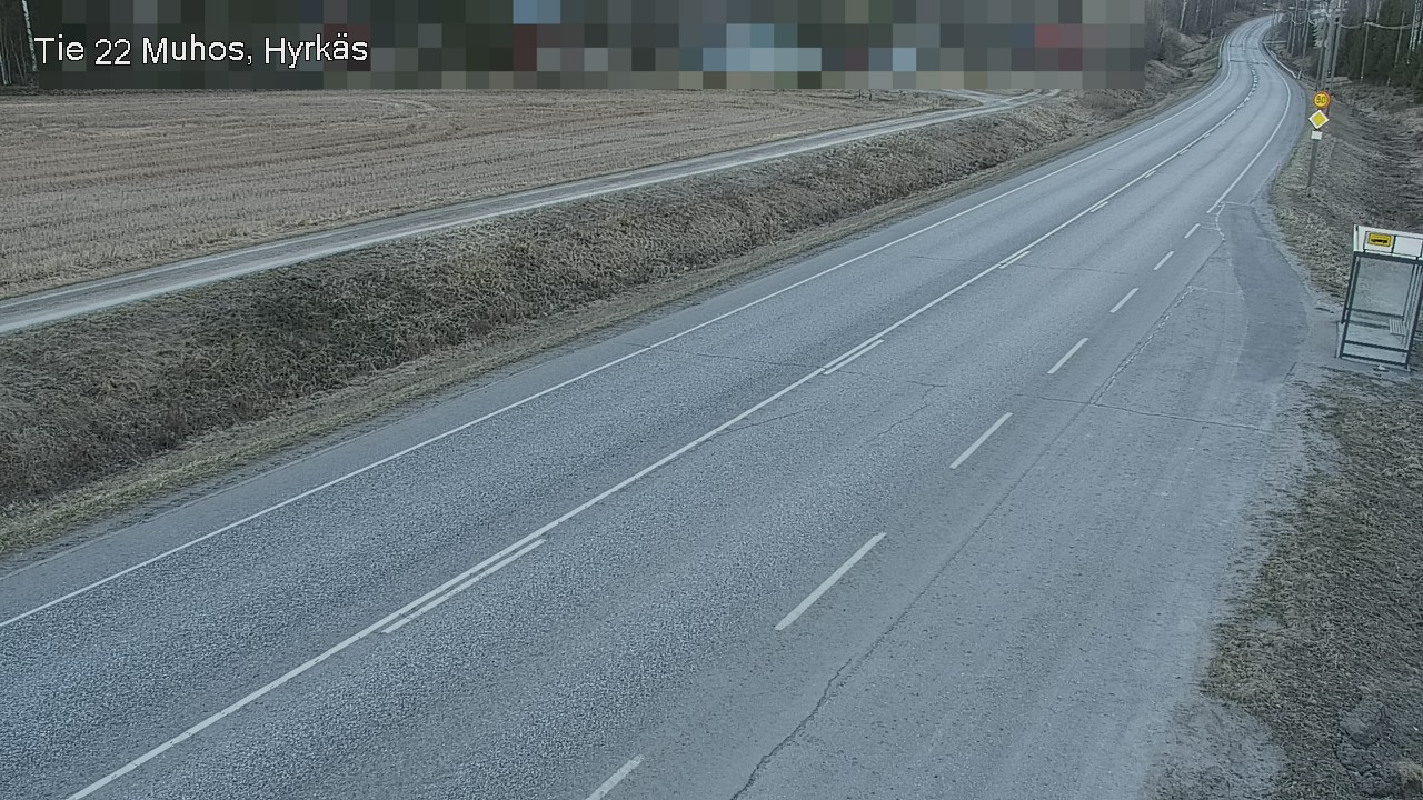 Kelikamerat Kuva Tie 22 Muhos, Hyrkäs, Muhos, Pohjois-Pohjanmaa