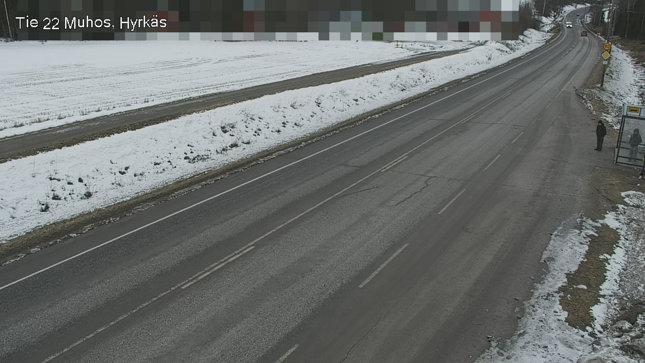 Kelikamerat Kuva Tie 22 Muhos, Hyrkäs, Muhos, Pohjois-Pohjanmaa