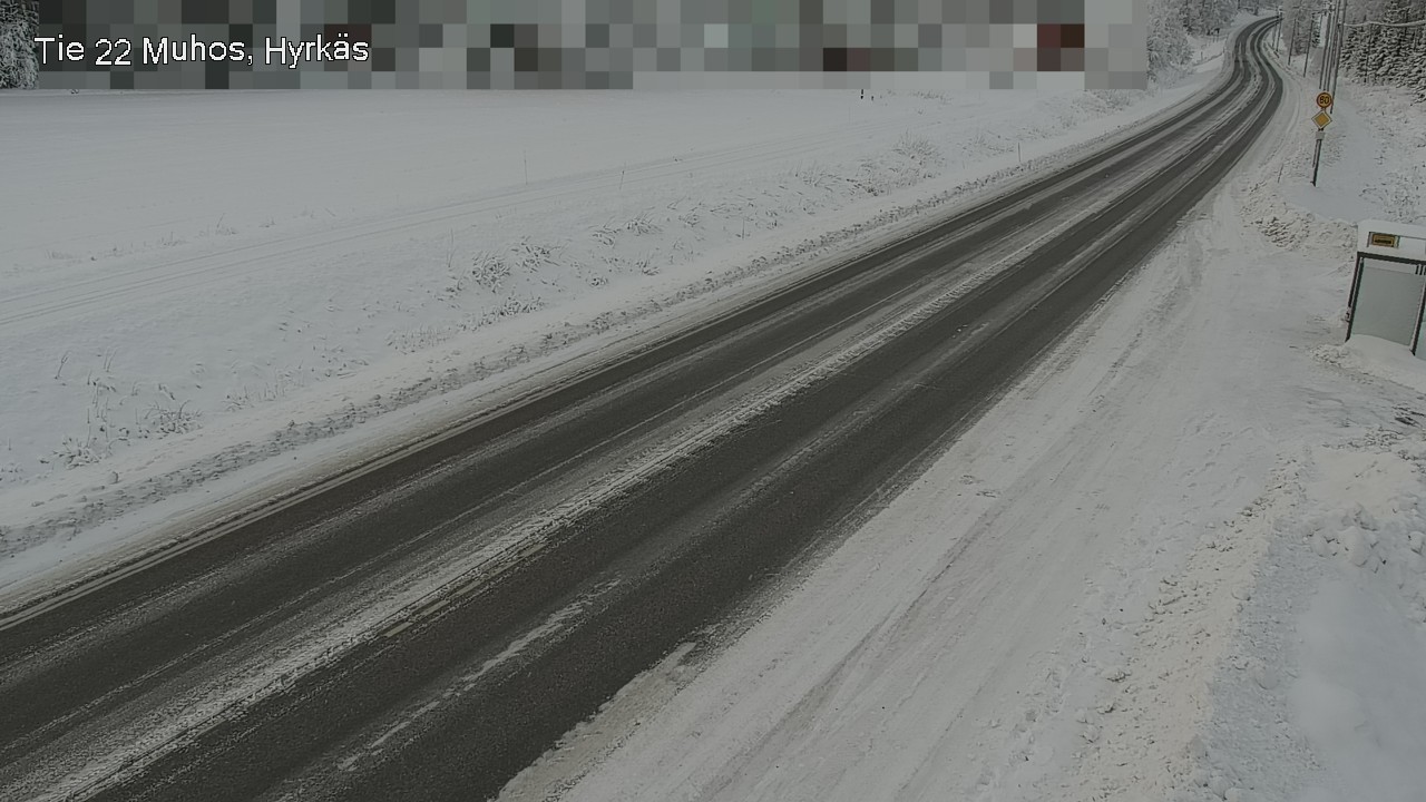 Kelikamerat Kuva Tie 22 Muhos, Hyrkäs, Muhos, Pohjois-Pohjanmaa