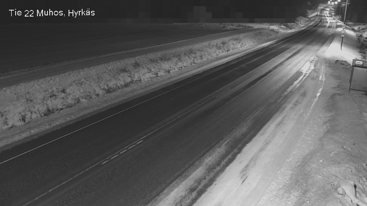 Kelikamerat Kuva Tie 22 Muhos, Hyrkäs, Muhos, Pohjois-Pohjanmaa