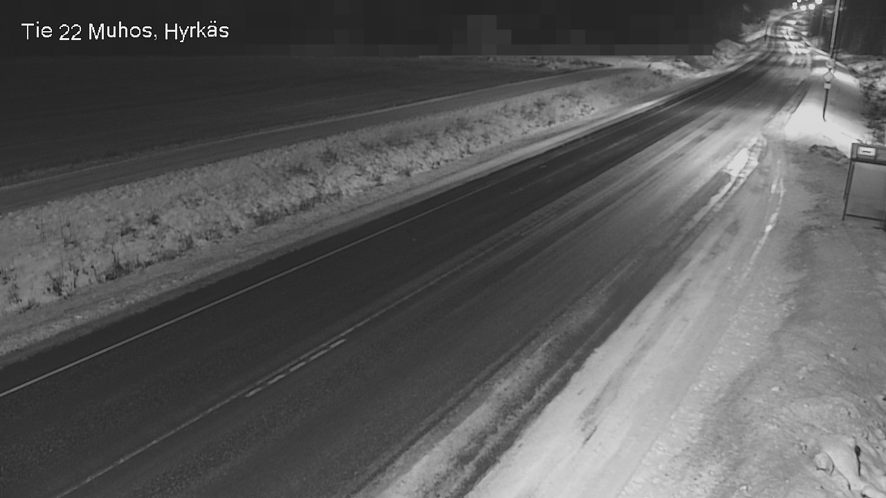 Kelikamerat Kuva Tie 22 Muhos, Hyrkäs, Muhos, Pohjois-Pohjanmaa