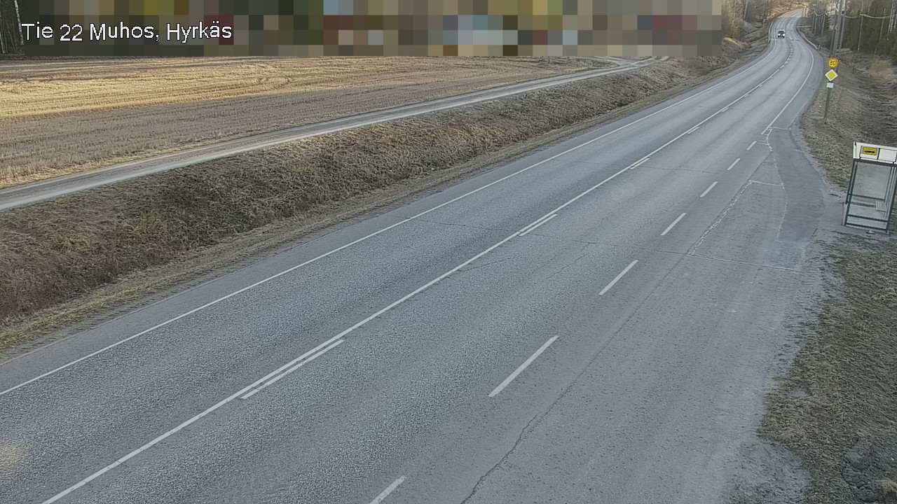 Kelikamerat Kuva Tie 22 Muhos, Hyrkäs, Muhos, Pohjois-Pohjanmaa