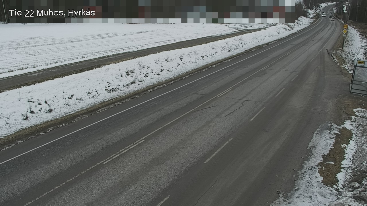 Kelikamerat Kuva Tie 22 Muhos, Hyrkäs, Muhos, Pohjois-Pohjanmaa