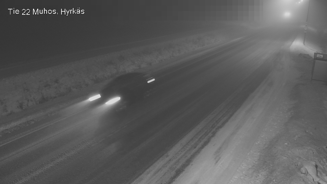 Kelikamerat Kuva Tie 22 Muhos, Hyrkäs, Muhos, Pohjois-Pohjanmaa