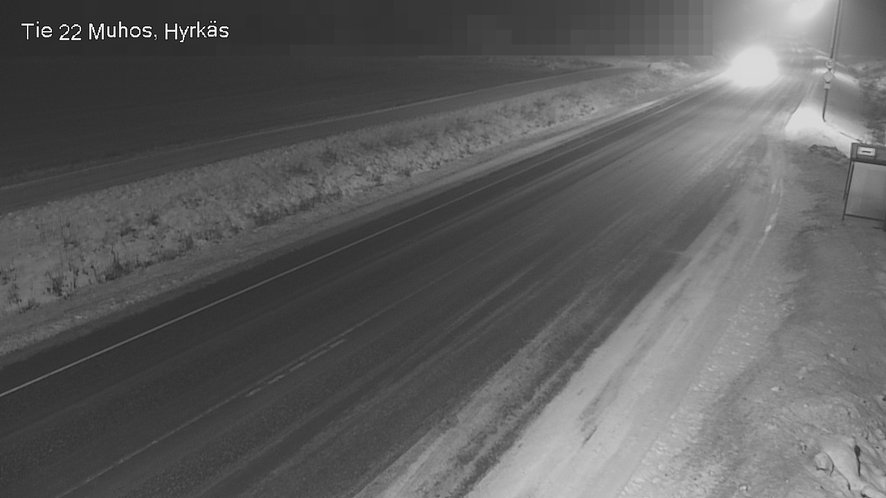 Kelikamerat Kuva Tie 22 Muhos, Hyrkäs, Muhos, Pohjois-Pohjanmaa