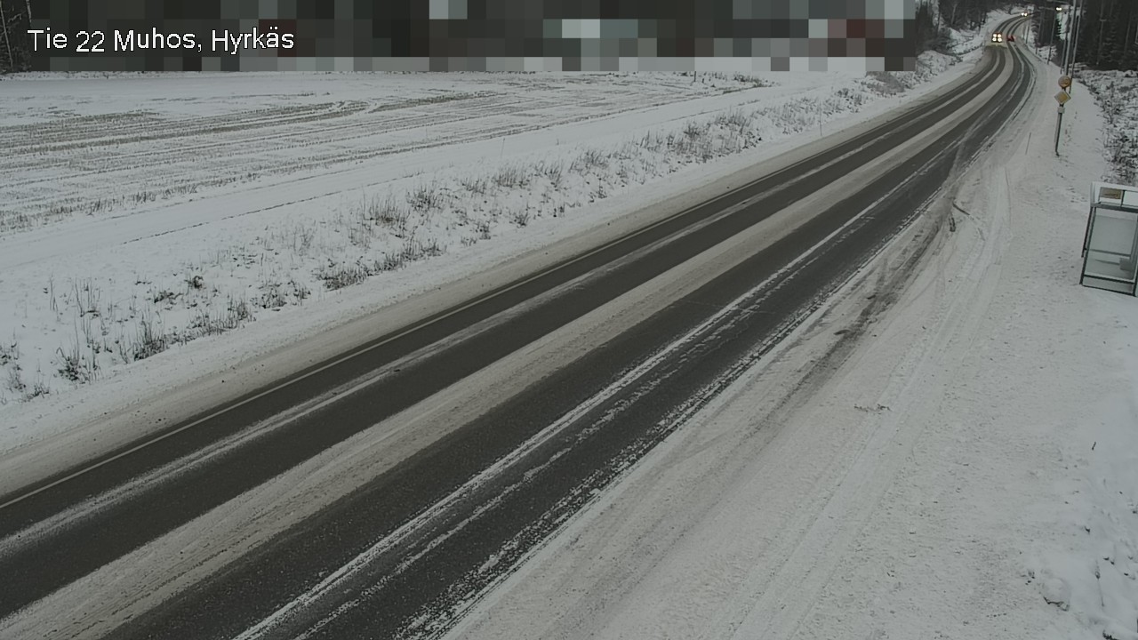 Kelikamerat Kuva Tie 22 Muhos, Hyrkäs, Muhos, Pohjois-Pohjanmaa