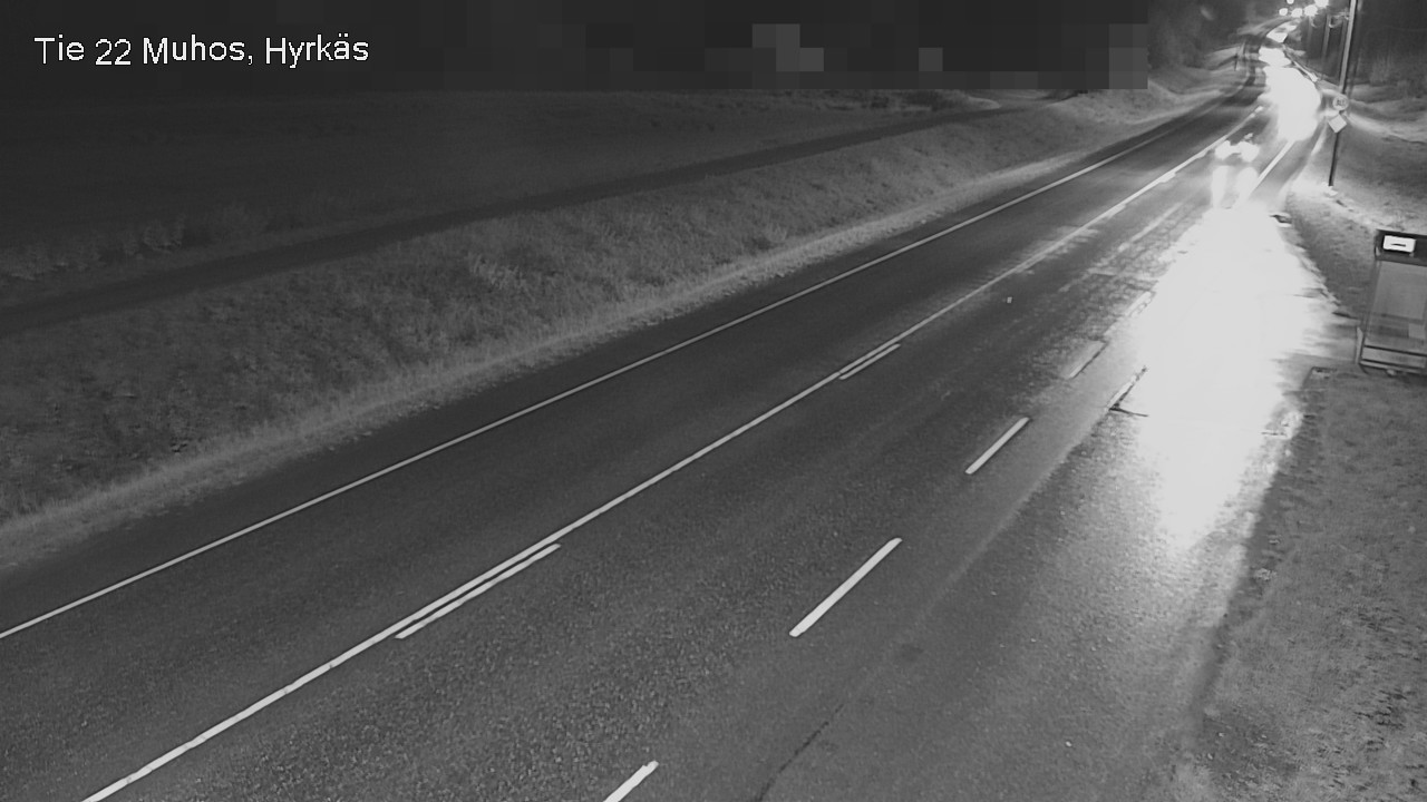 Kelikamerat Kuva Tie 22 Muhos, Hyrkäs, Muhos, Pohjois-Pohjanmaa