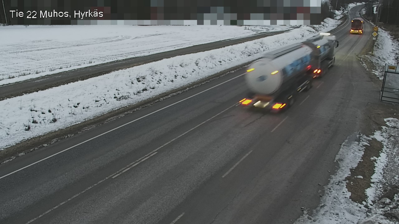 Kelikamerat Kuva Tie 22 Muhos, Hyrkäs, Muhos, Pohjois-Pohjanmaa