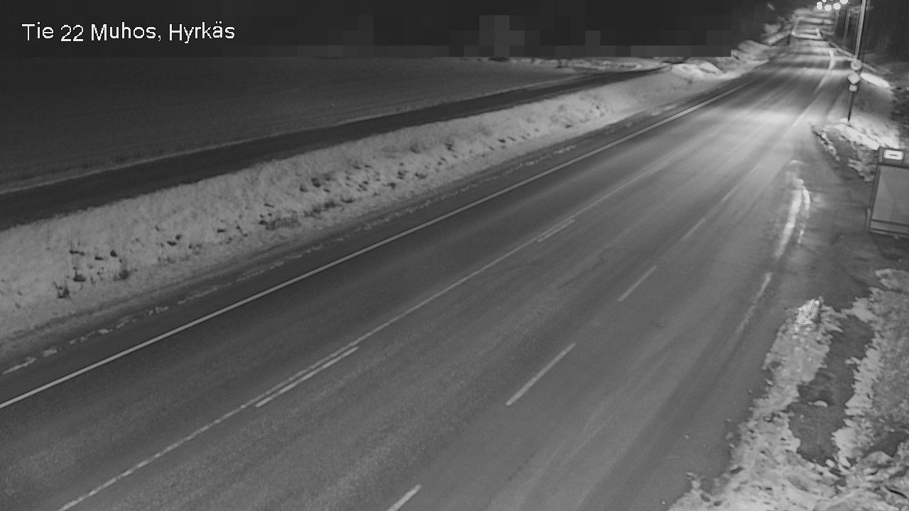 Kelikamerat Kuva Tie 22 Muhos, Hyrkäs, Muhos, Pohjois-Pohjanmaa