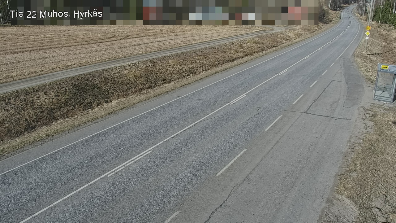 Kelikamerat Kuva Tie 22 Muhos, Hyrkäs, Muhos, Pohjois-Pohjanmaa