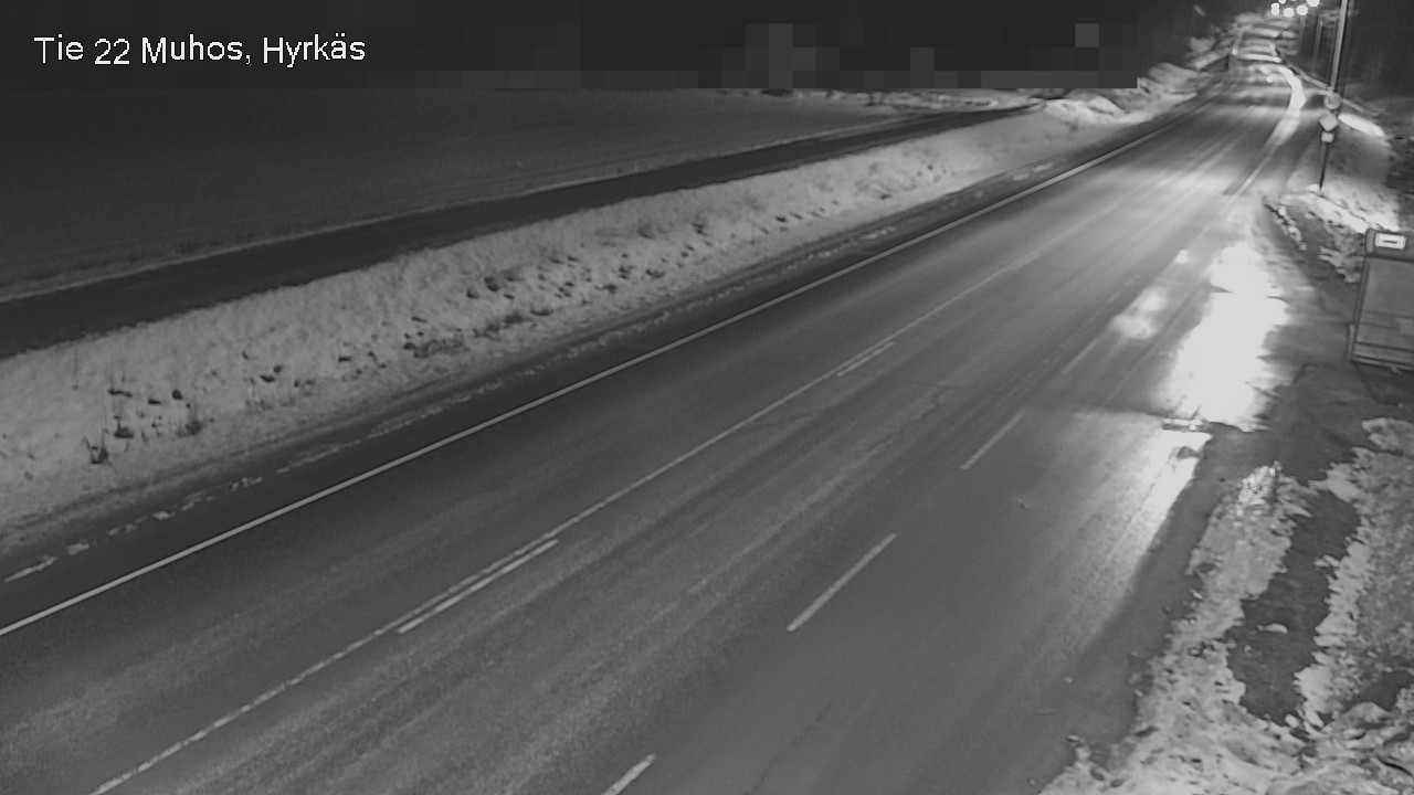 Kelikamerat Kuva Tie 22 Muhos, Hyrkäs, Muhos, Pohjois-Pohjanmaa