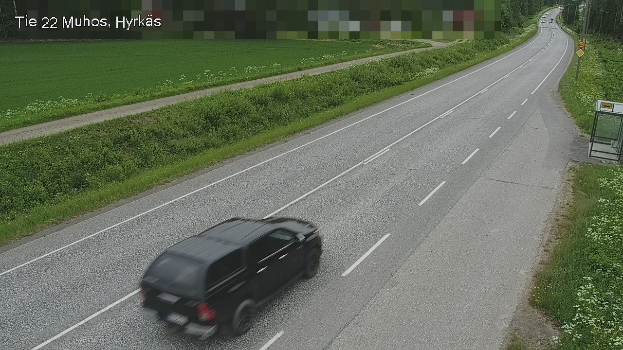 Kelikamerat Kuva Tie 22 Muhos, Hyrkäs, Muhos, Pohjois-Pohjanmaa