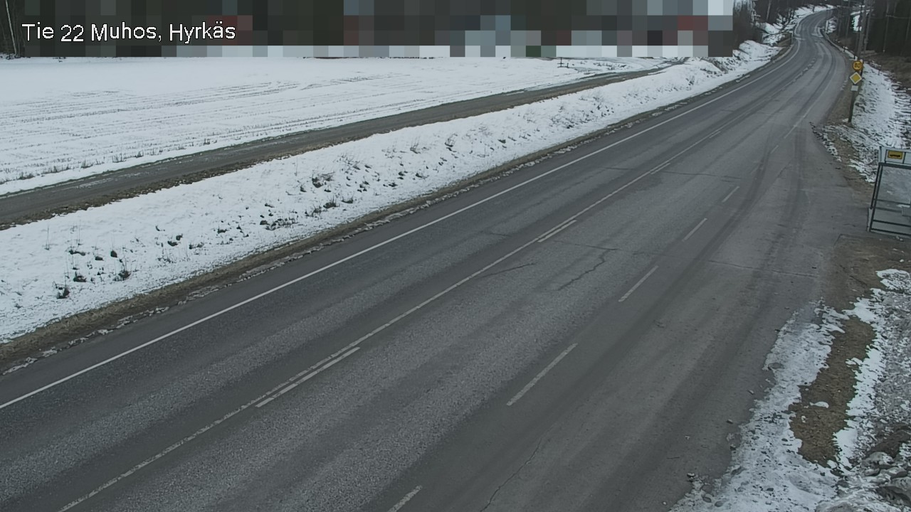 Kelikamerat Kuva Tie 22 Muhos, Hyrkäs, Muhos, Pohjois-Pohjanmaa