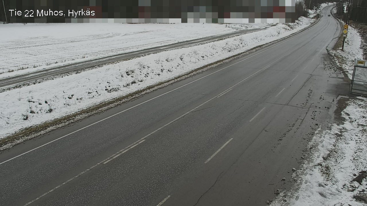 Kelikamerat Kuva Tie 22 Muhos, Hyrkäs, Muhos, Pohjois-Pohjanmaa