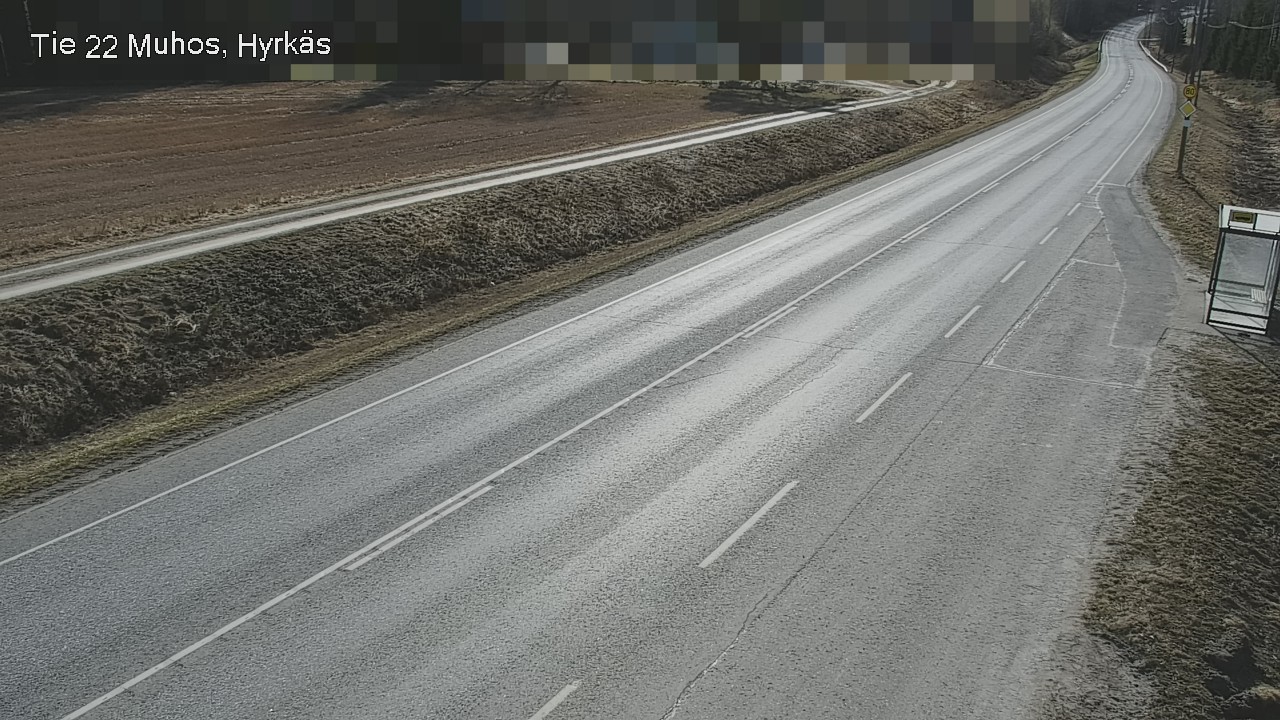 Kelikamerat Kuva Tie 22 Muhos, Hyrkäs, Muhos, Pohjois-Pohjanmaa