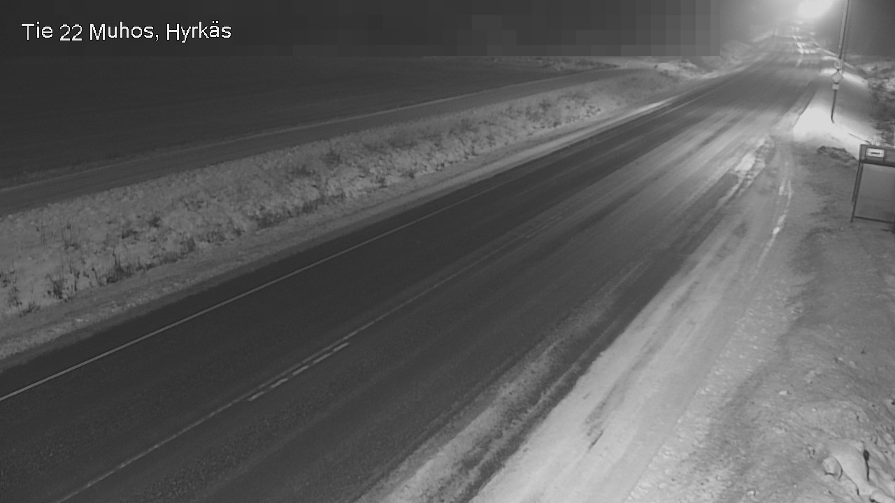 Kelikamerat Kuva Tie 22 Muhos, Hyrkäs, Muhos, Pohjois-Pohjanmaa