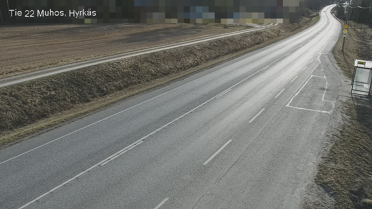 Kelikamerat Kuva Tie 22 Muhos, Hyrkäs, Muhos, Pohjois-Pohjanmaa