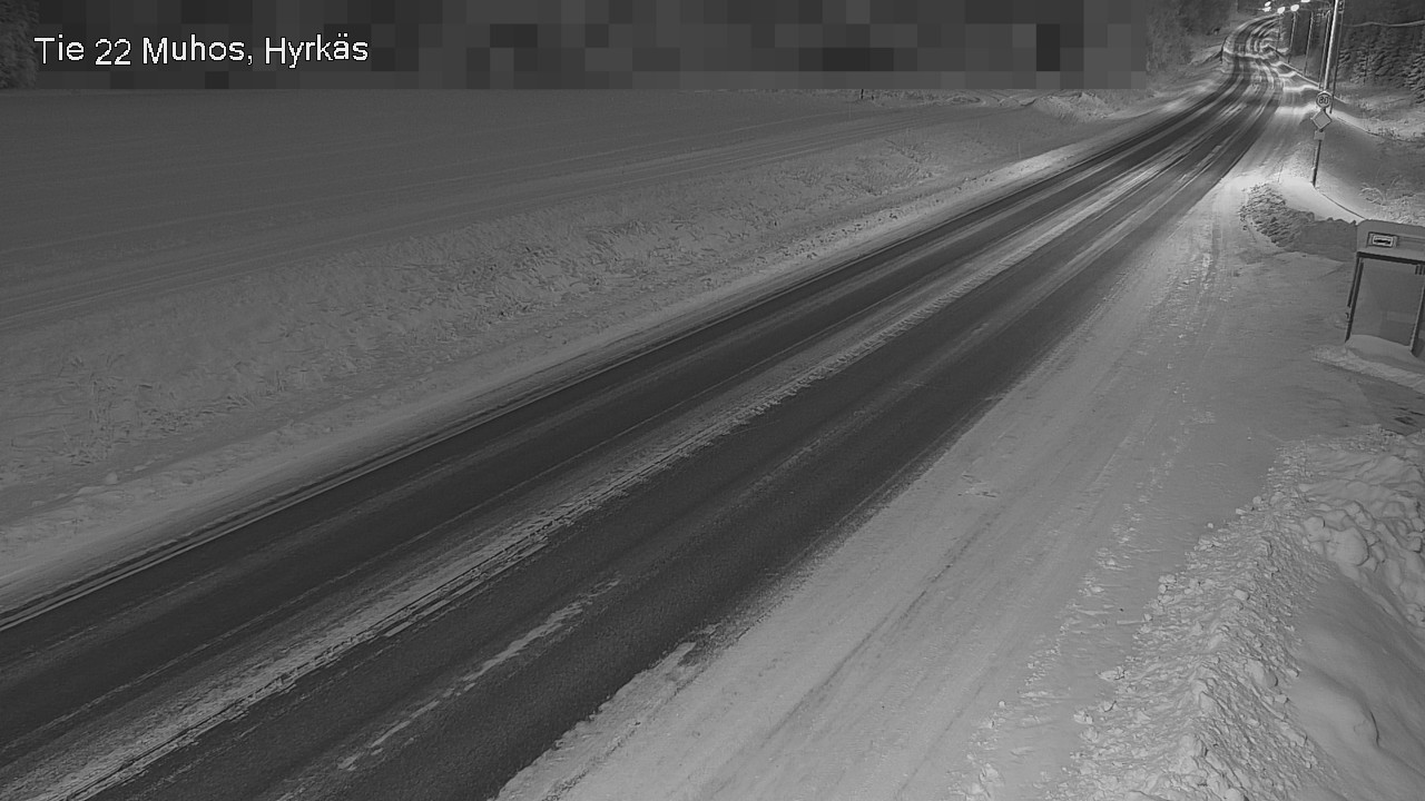 Kelikamerat Kuva Tie 22 Muhos, Hyrkäs, Muhos, Pohjois-Pohjanmaa