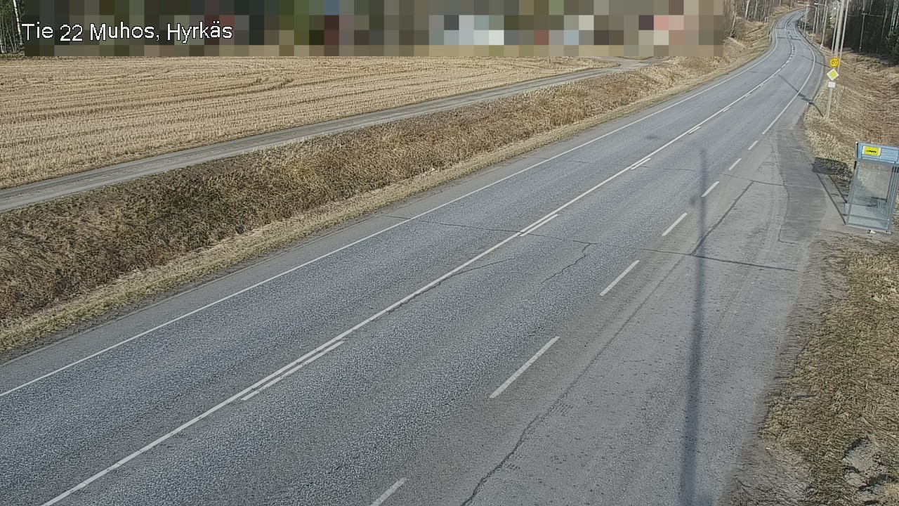 Kelikamerat Kuva Tie 22 Muhos, Hyrkäs, Muhos, Pohjois-Pohjanmaa