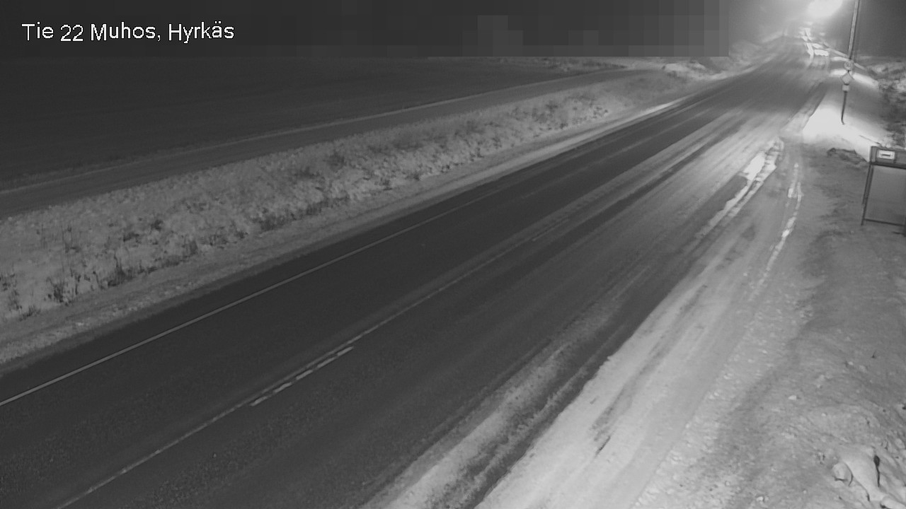 Kelikamerat Kuva Tie 22 Muhos, Hyrkäs, Muhos, Pohjois-Pohjanmaa