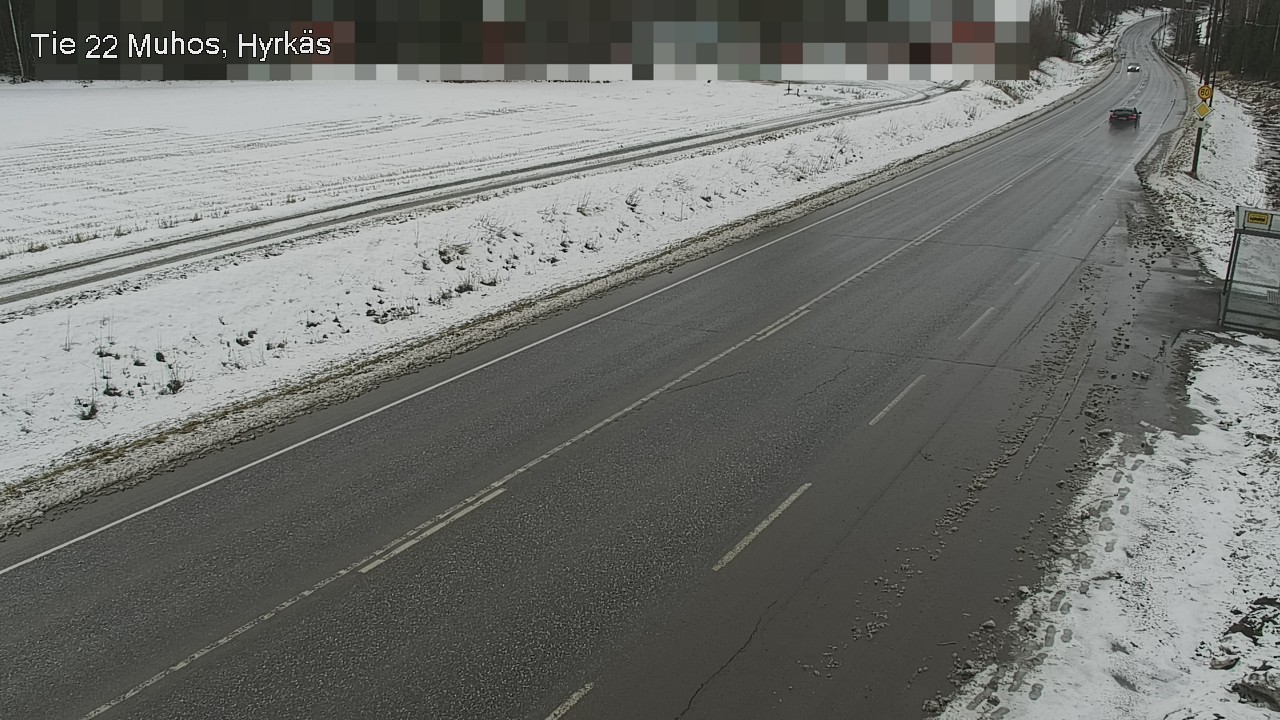 Kelikamerat Kuva Tie 22 Muhos, Hyrkäs, Muhos, Pohjois-Pohjanmaa