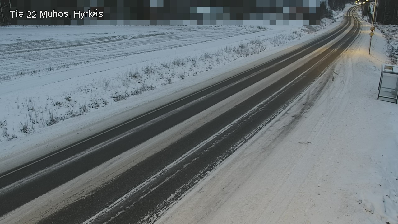 Kelikamerat Kuva Tie 22 Muhos, Hyrkäs, Muhos, Pohjois-Pohjanmaa