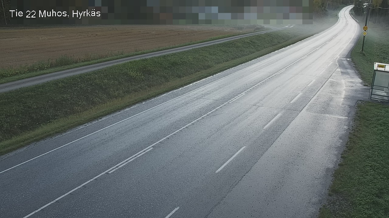 Kelikamerat Kuva Tie 22 Muhos, Hyrkäs, Muhos, Pohjois-Pohjanmaa