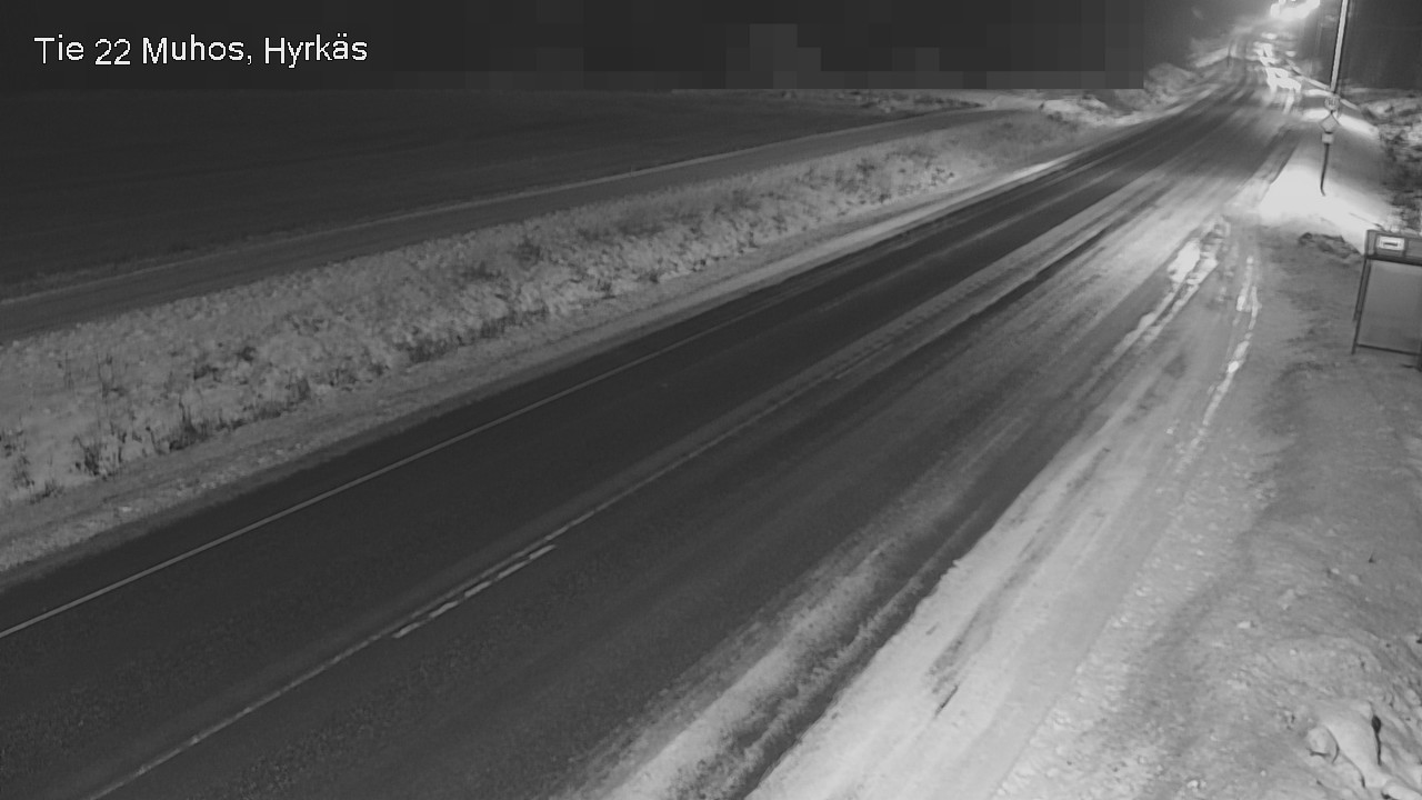 Kelikamerat Kuva Tie 22 Muhos, Hyrkäs, Muhos, Pohjois-Pohjanmaa